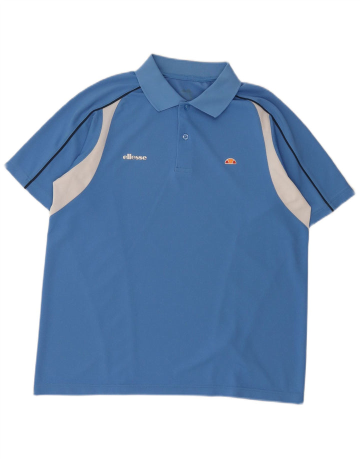Męska koszulka polo Ellesse w kolorze średnioniebieskim