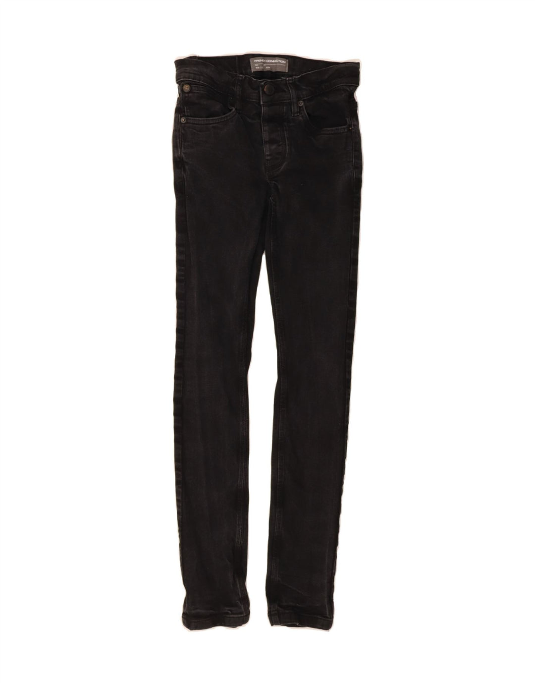 FRENCH CONNECTION Womens Slim Jeans W28 L32 Black Cotton Vintage French Connection and Second-Hand French Connection from Messina Hembry 