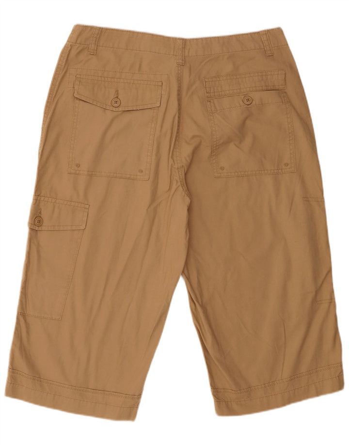 Marks & Spencer Męskie bermudy Blue Harbor Cargo W34, duże, beżowe