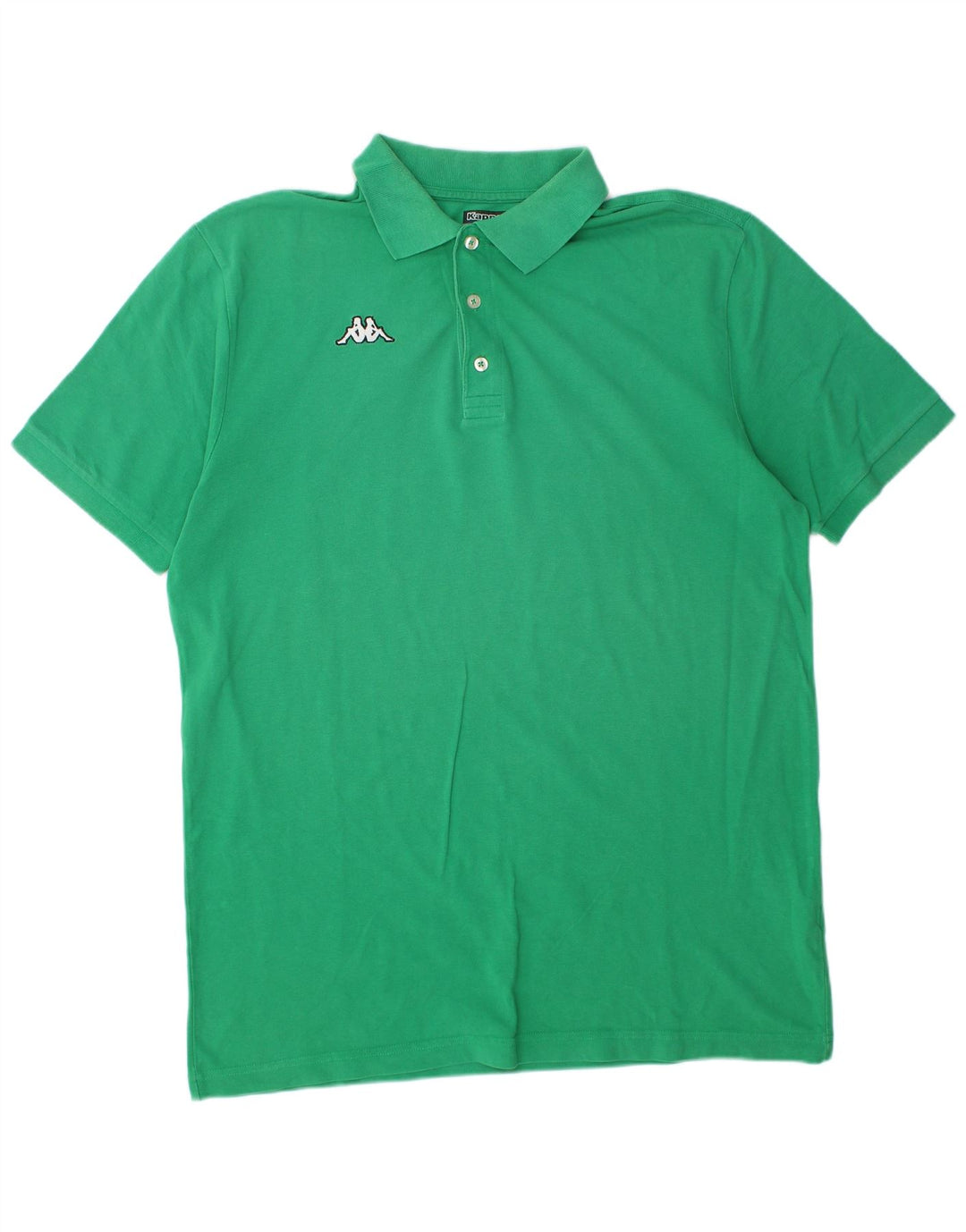 Męska koszulka polo Kappa 2XL, zielona bawełna
