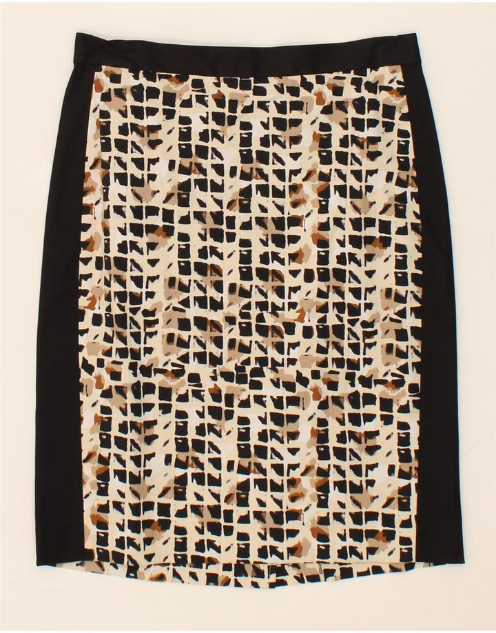 DKNY Womens Abstract Pattern Straight Skirt US 4 Small W28 Multicoloured Vintage Dkny and Second-Hand Dkny from Messina Hembry 