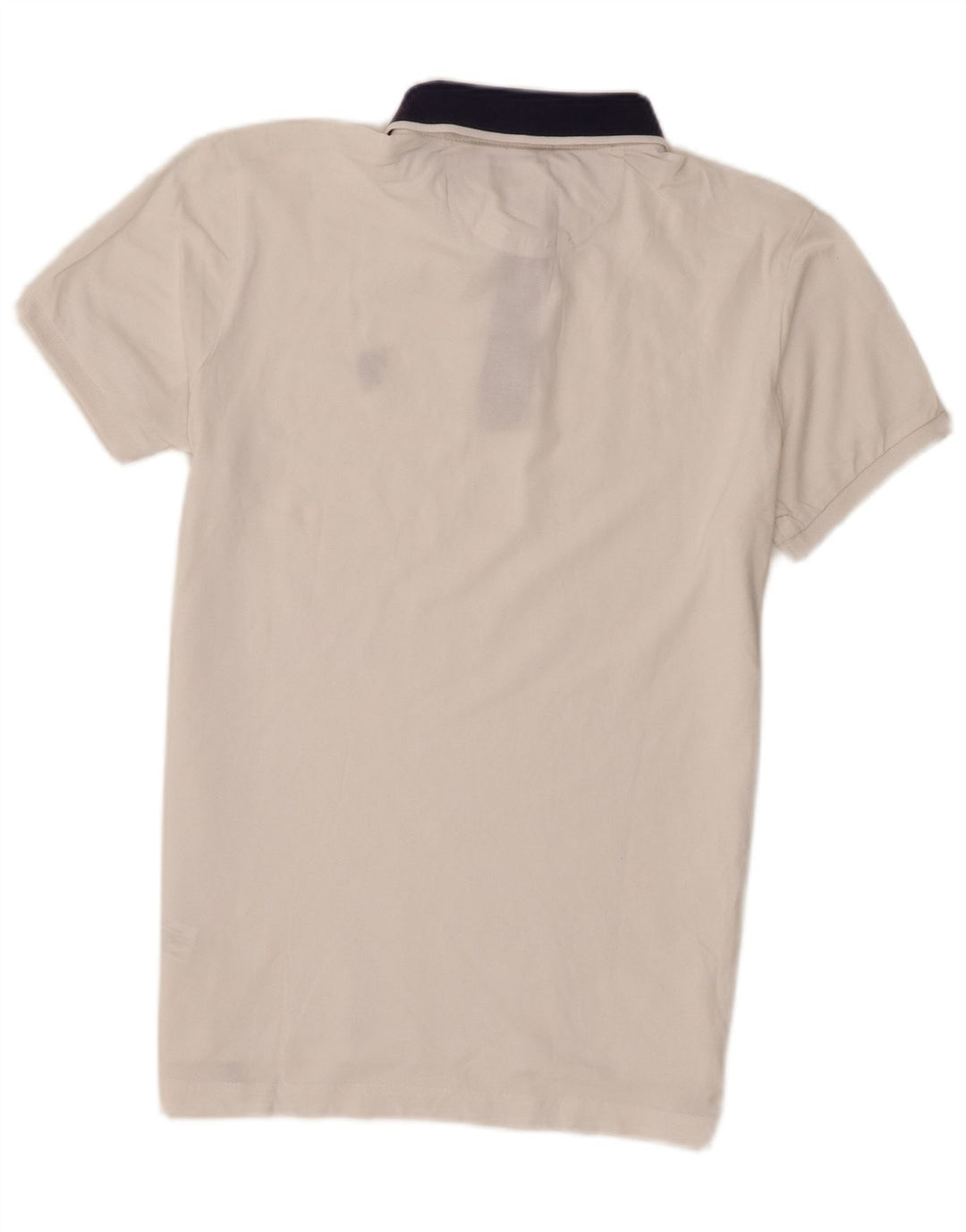 US Polo Assn. Koszula męska, mała, biała, bawełniana w bloki kolorów