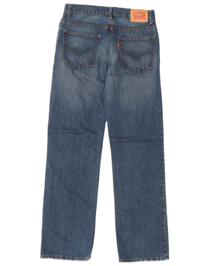 Dżinsy chłopięce LEVI'S 505 Regular Straight 15-16 lat W28 L28 Niebieskie bawełniane
