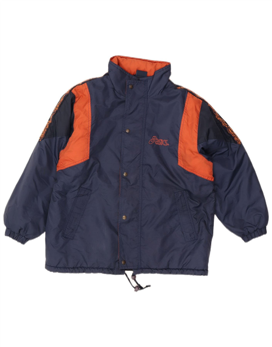 Męska wiatrówka Asics Graphic UK 38 Średni granatowy blok kolorów