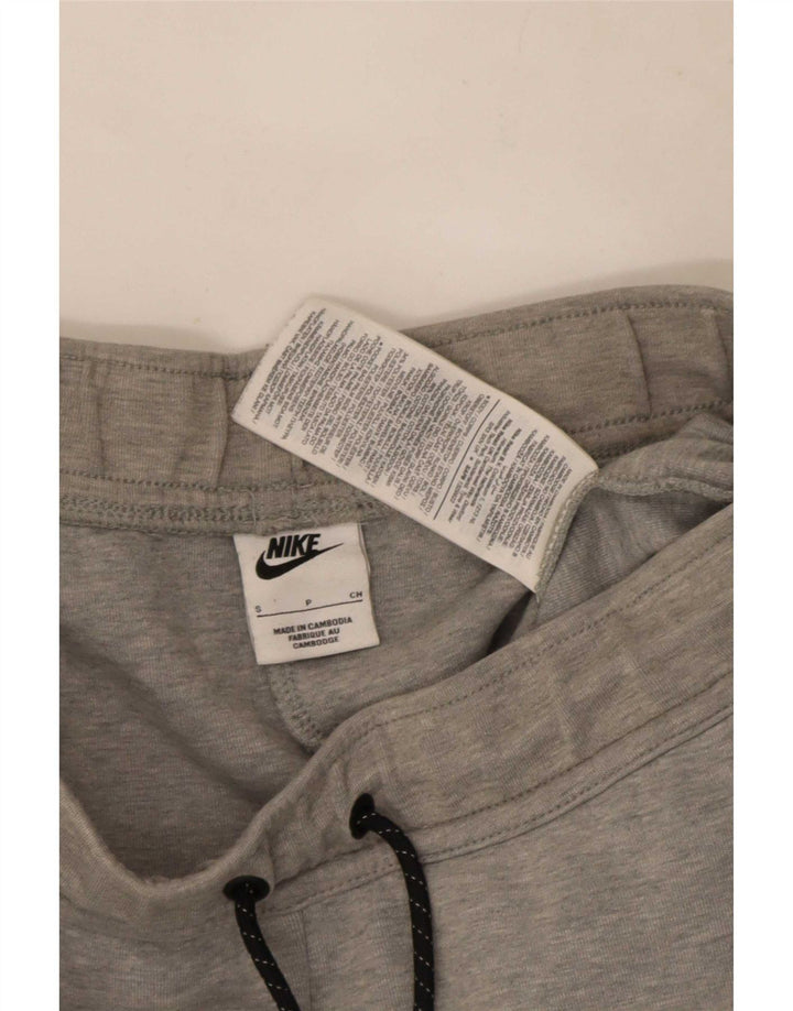 Męskie spodnie dresowe Nike, małe, szare, bawełniane
