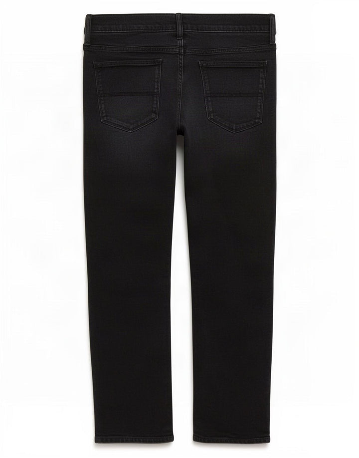 Marks & Spencer Męskie jeansy slim W40 L31 Czarne bawełniane