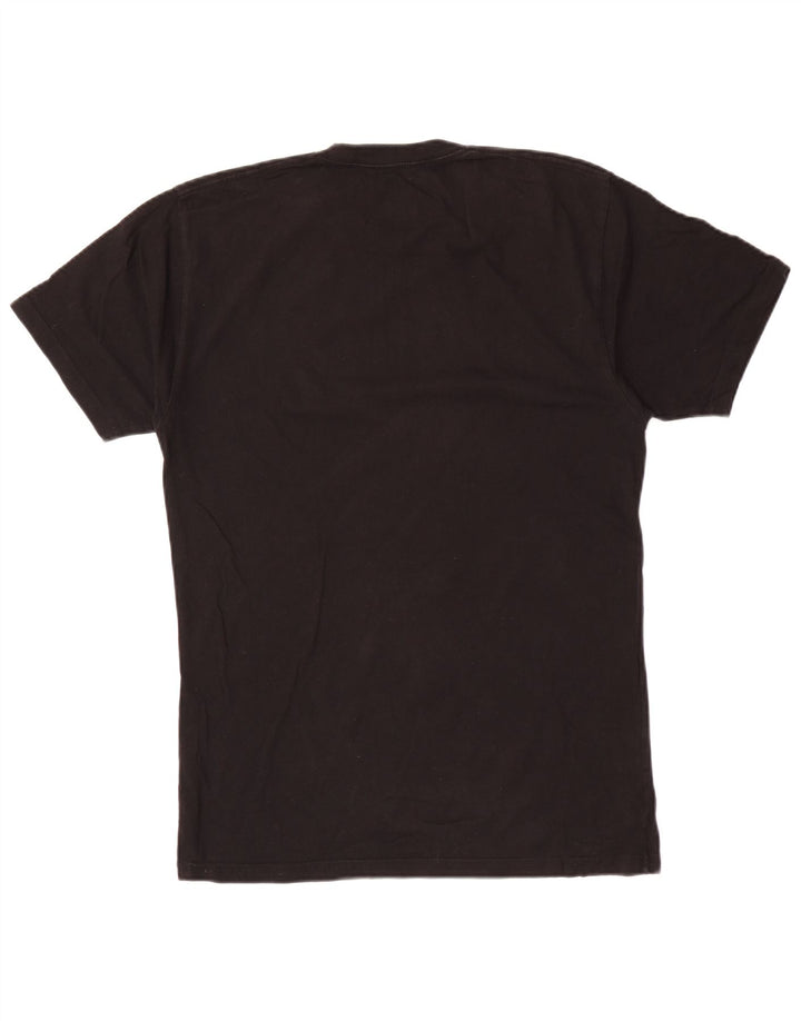 Męski T-shirt Vans o klasycznym kroju, średni czarny, bawełniany