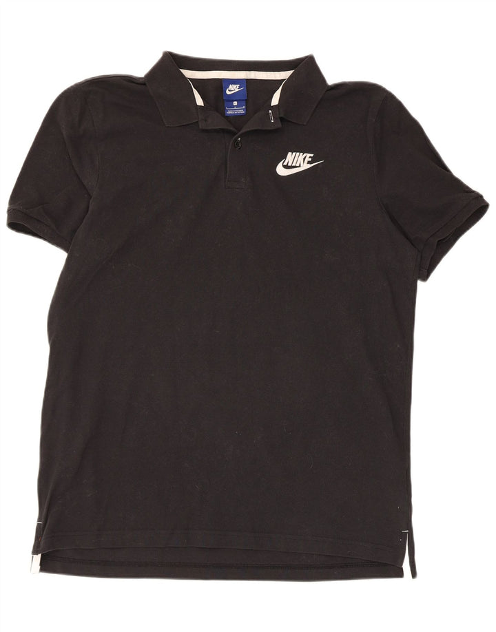 Męska koszulka polo Nike, duża, czarna, bawełniana