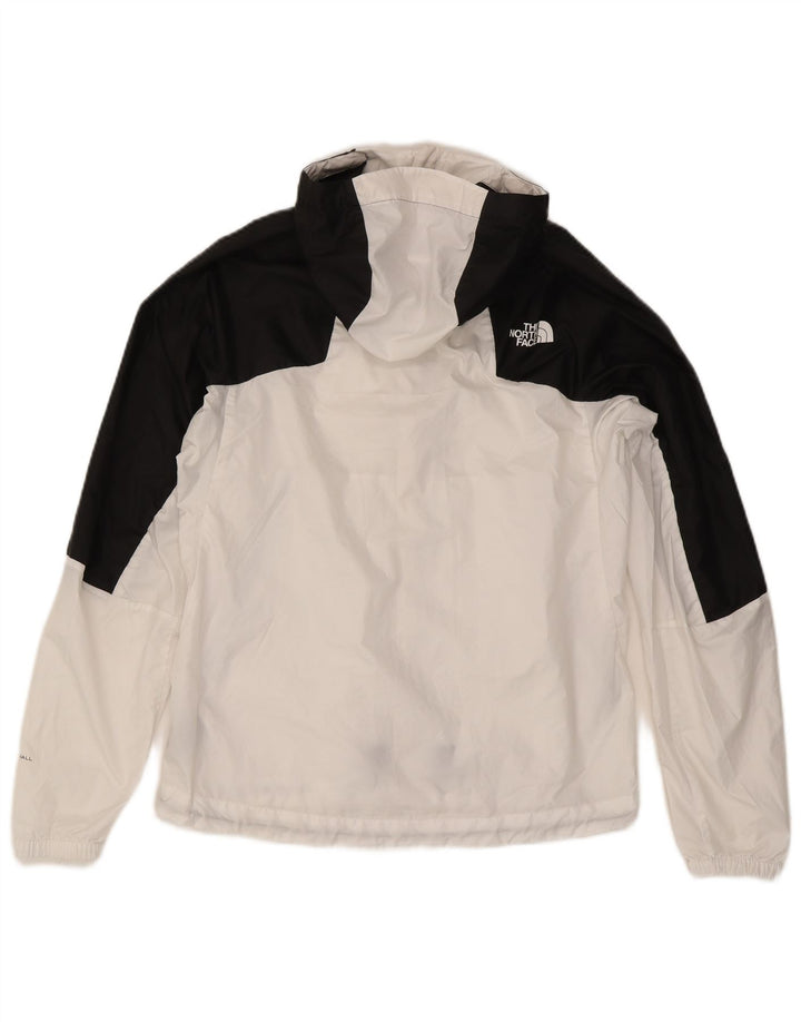 Męska kurtka przeciwdeszczowa z kapturem The North Face UK 36 Small White Colorblock