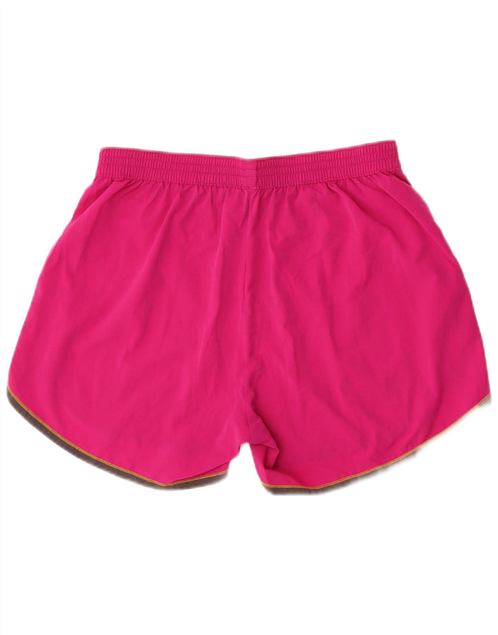 Damskie spodenki sportowe Under Armour UK 16, duże, różowe, poliestrowe
