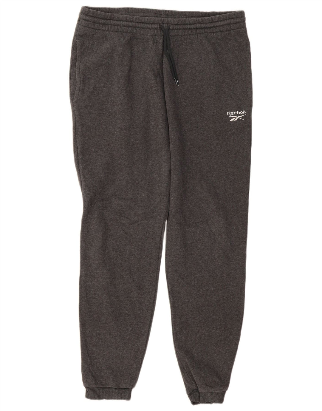 Męskie spodnie dresowe REEBOK, duże, szare, bawełniane