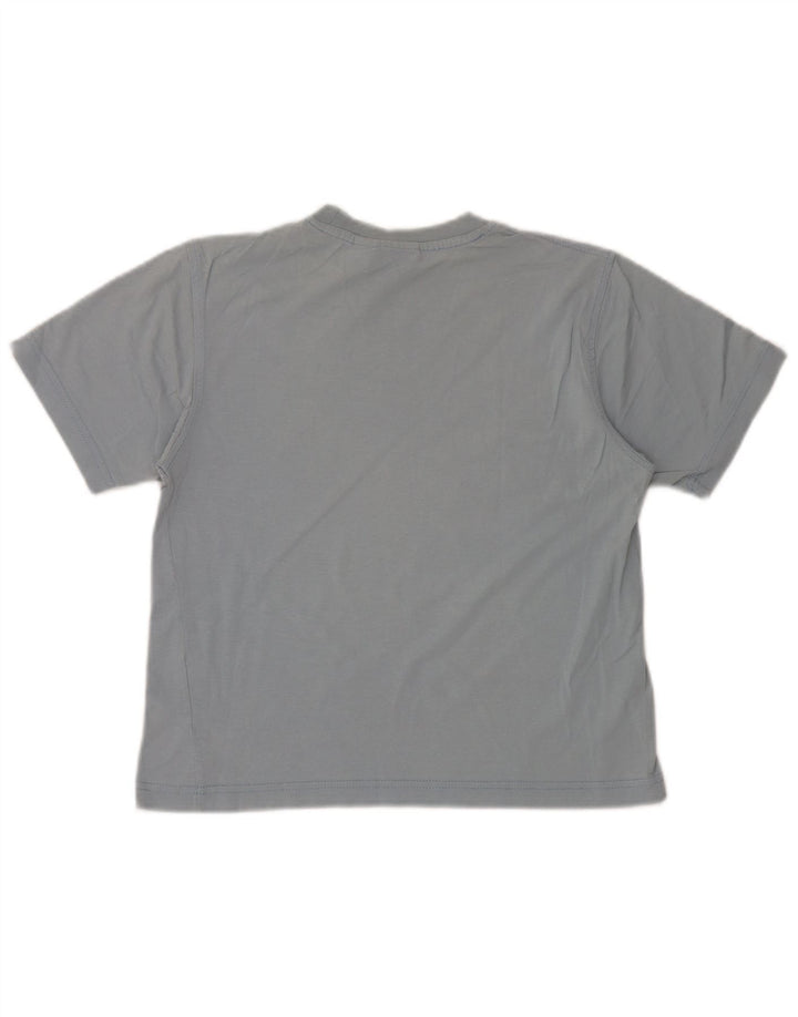 Chłopięcy T-shirt z grafiką Puma, 9-10 lat, szary