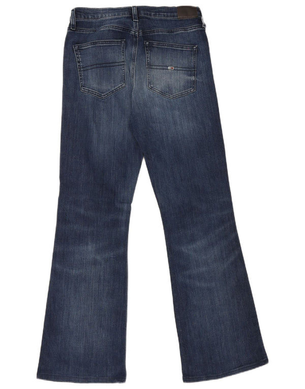 Damskie jeansy Tommy Hilfiger Sylvia Flared W30 L32 Granatowa bawełna