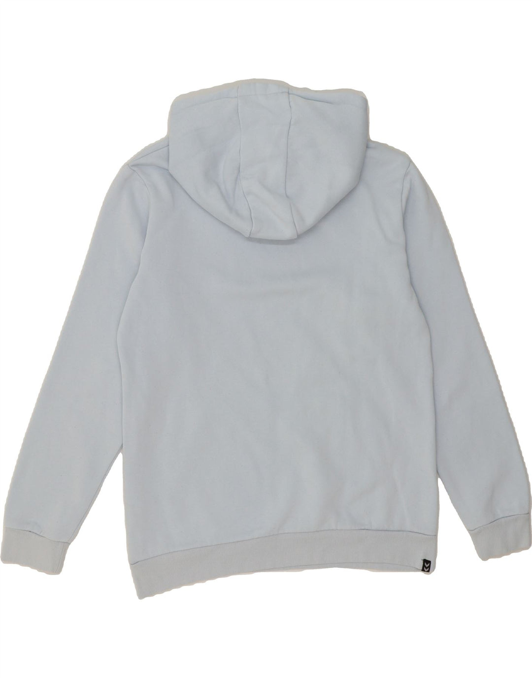HUMMEL Mens Graphic Hoodie Jumper Large Blue Cotton Vintage Hummel and Second-Hand Hummel from Messina Hembry 