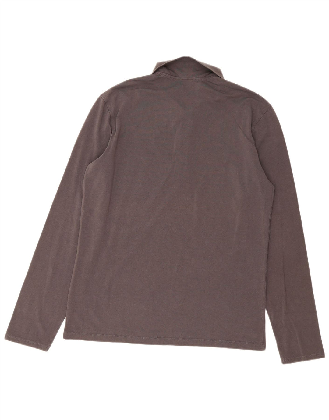 Męska koszulka polo Guess z długim rękawem, Extra Slim Fit, duża, szara