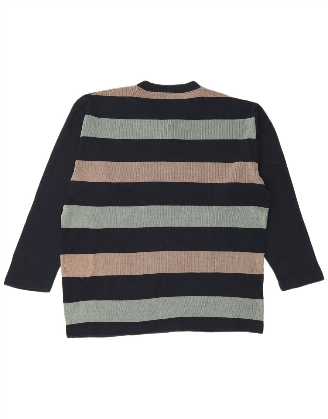 Top męski Fila z długim rękawem XL, granatowy w paski