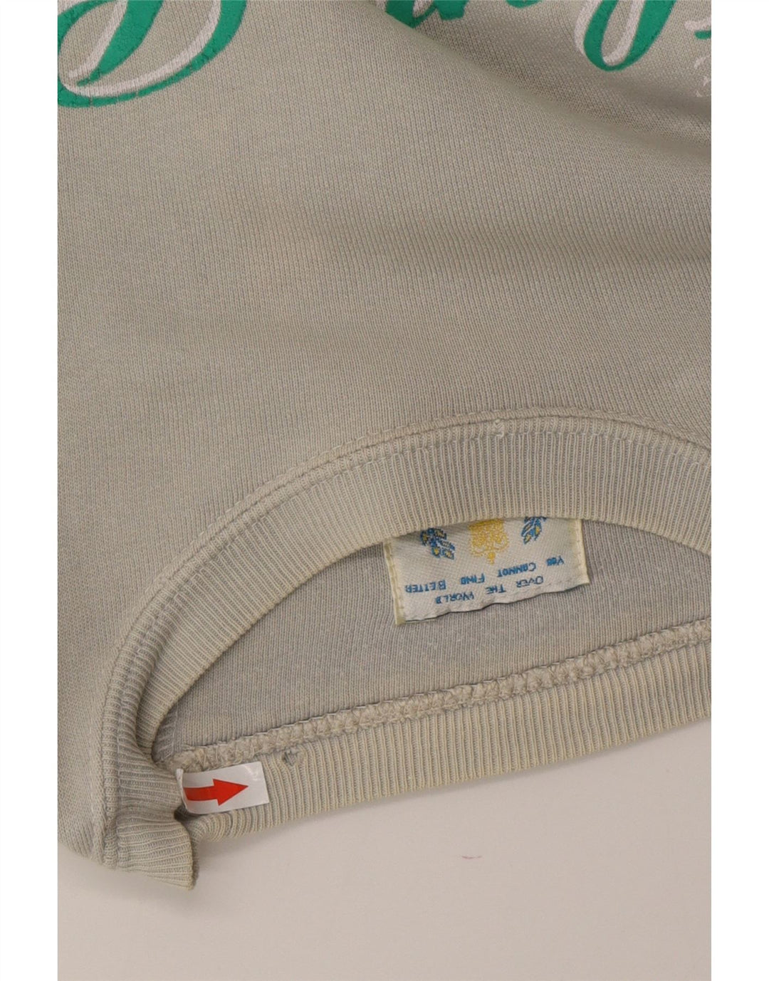 Męska bluza z grafiką RIFLE, duża, szara, bawełniana