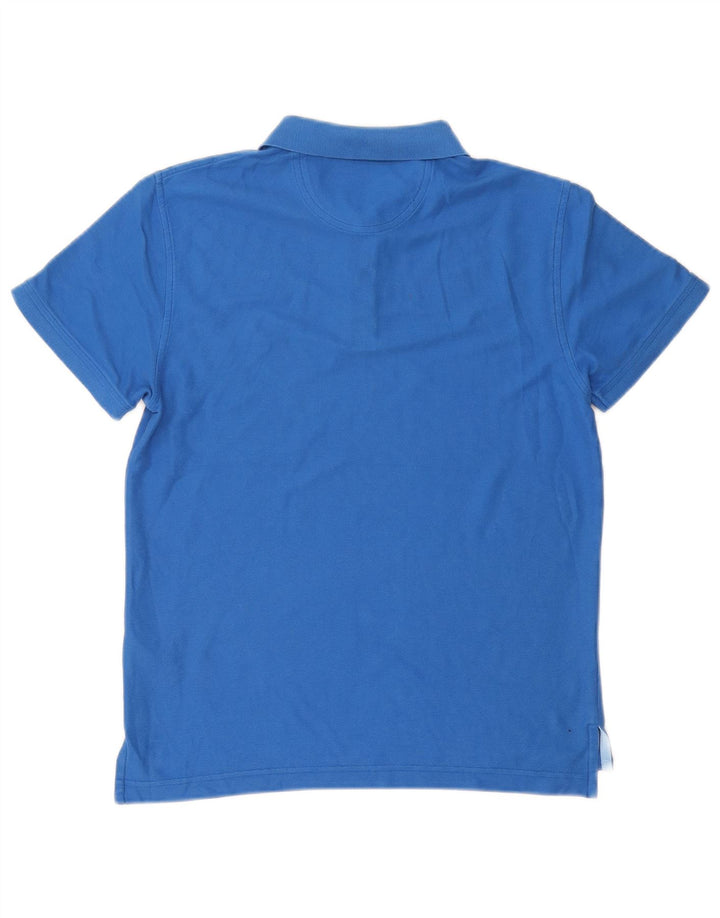 Męska koszulka polo slim fit Izod, niebieska, bawełniana