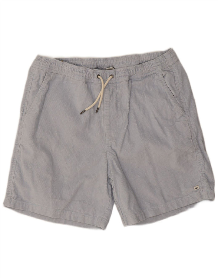 Męskie szorty sztruksowe Quiksilver, średnie W32, niebieska bawełna