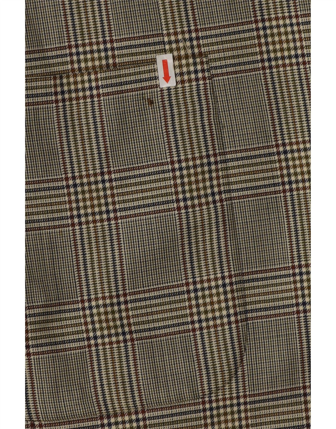Męska marynarka zapinana na 3 guziki Brooks Brothers IT 54 2XL Szara wełna w pepitkę