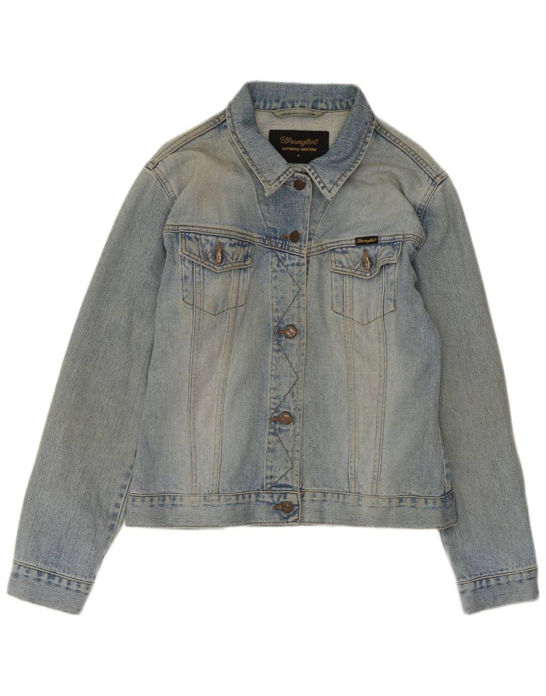 Damska kurtka dżinsowa WRANGLER UK 18 XL, niebieska, bawełniana
