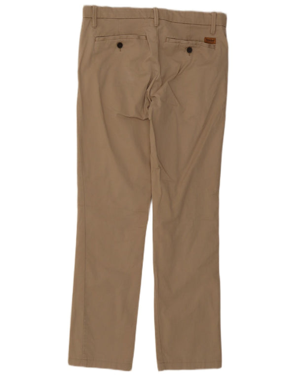Męskie spodnie cargo Timberland Slim Fit W30 L30 Beżowa bawełna