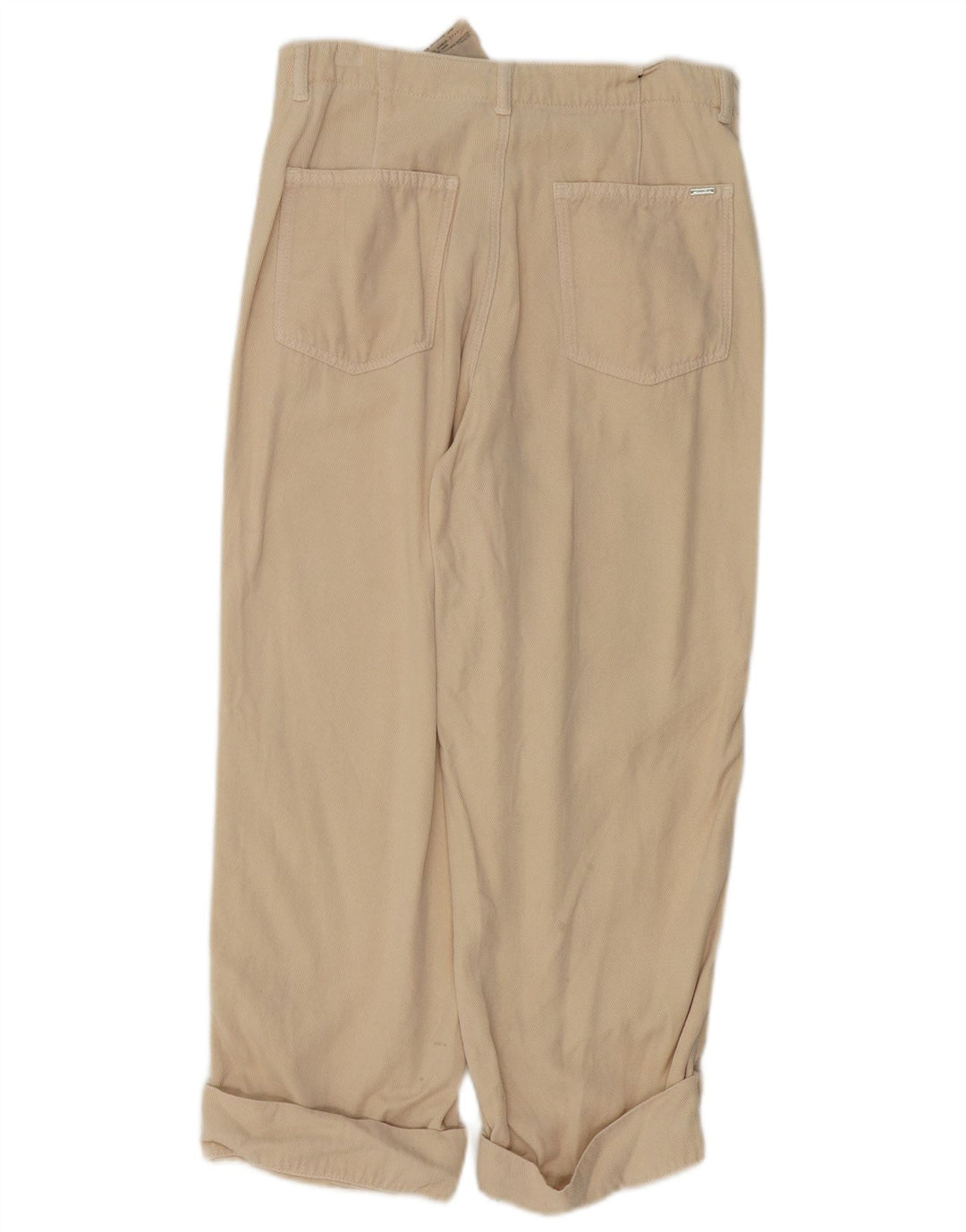 Spodnie damskie Massimo Dutti EU 38 Small W28 L24 Beżowy Lyocell