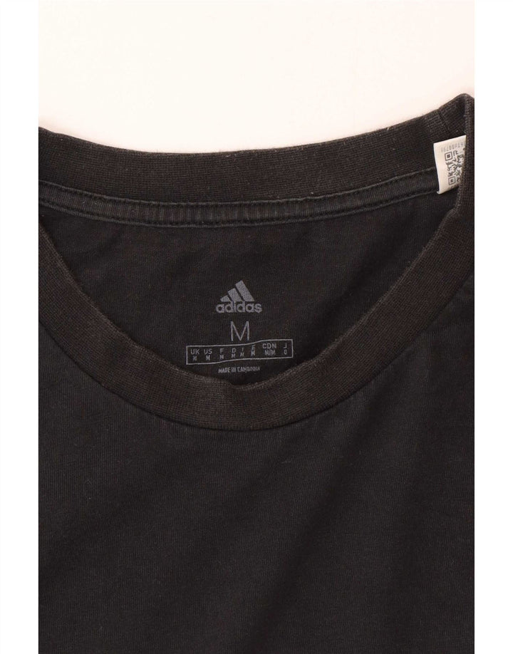 Męska koszulka graficzna Adidas Top Medium Black