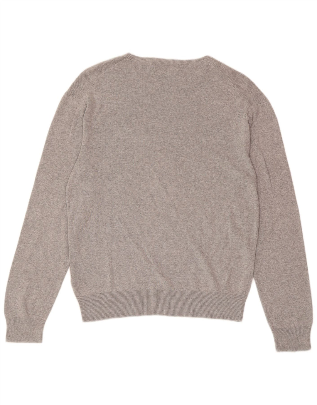 POLO RALPH LAUREN Męski sweter typu slim fit z dekoltem w łódkę, średnio szary