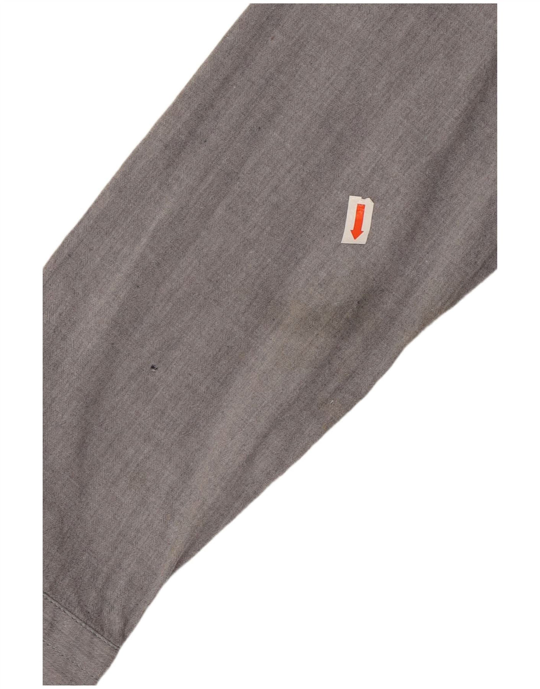 HARMONT & BLAINE Męska koszula slim fit, mała, szara, bawełniana