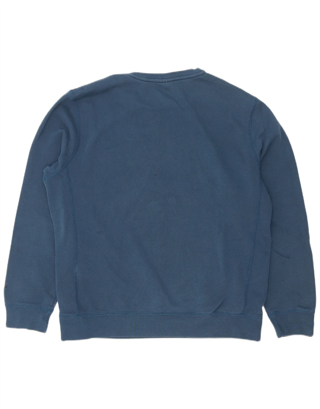 Męska bluza z grafiką Puma, duża, niebieska, bawełniana