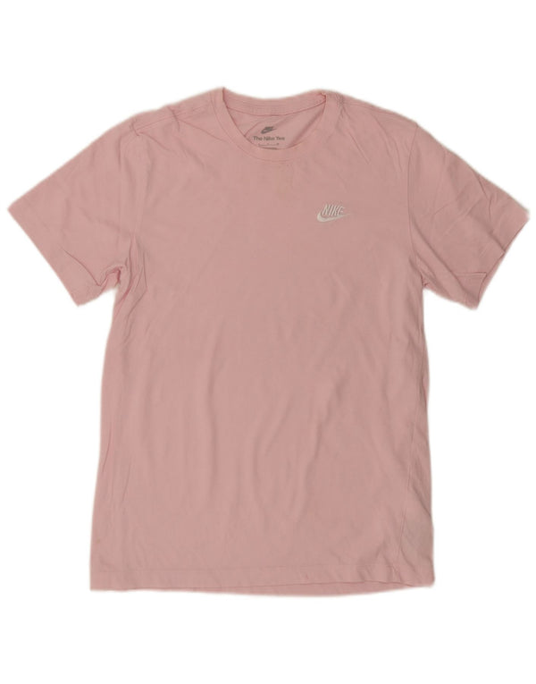 T-shirt damski Nike Top UK 10, mały, różowy, bawełniany