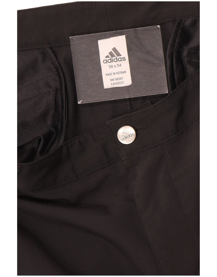 Spodnie męskie Adidas Slim Chino W38 L34 czarne