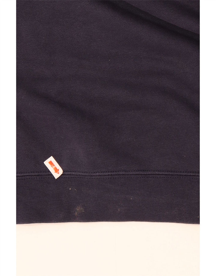 Męski sweter z kapturem Nike Graphic XL, granatowy, bawełniany