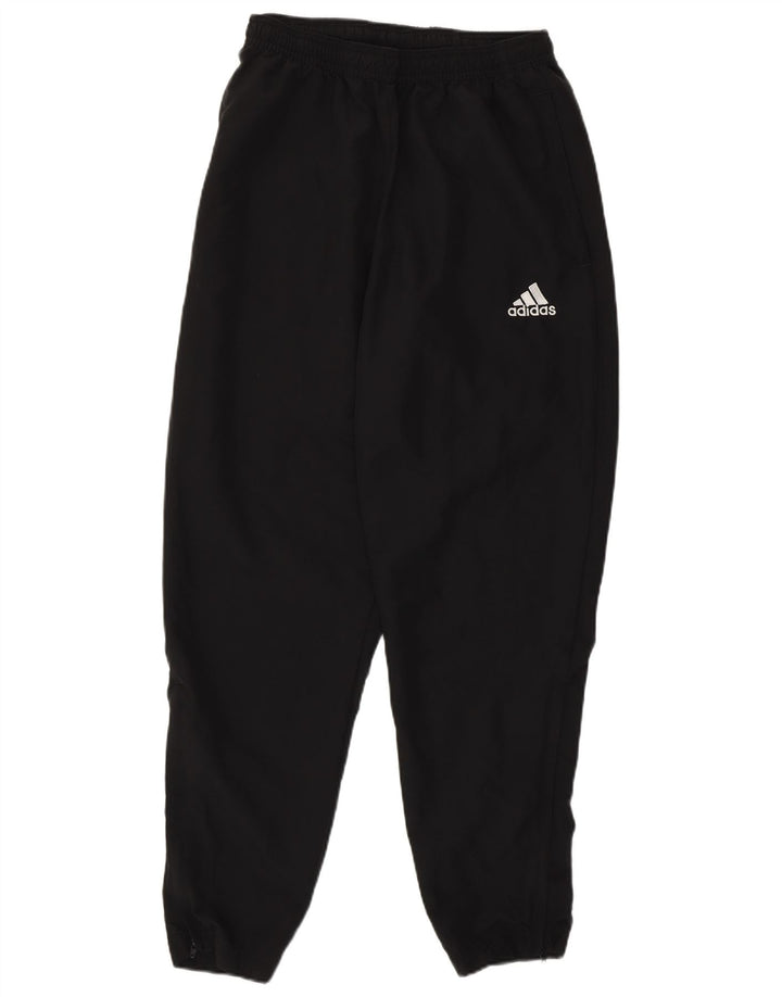 Damskie spodnie dresowe Adidas Aeroready, średni czarny poliester