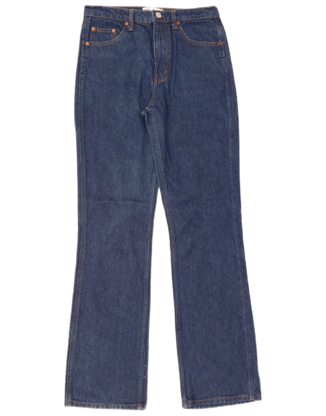 Damskie jeansy Bootcut ZARA EU 38 Small W28 L34 Niebieskie