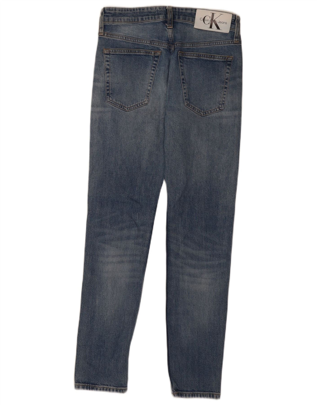 Męskie jeansy obcisłe Calvin Klein W28 L30 niebieskie