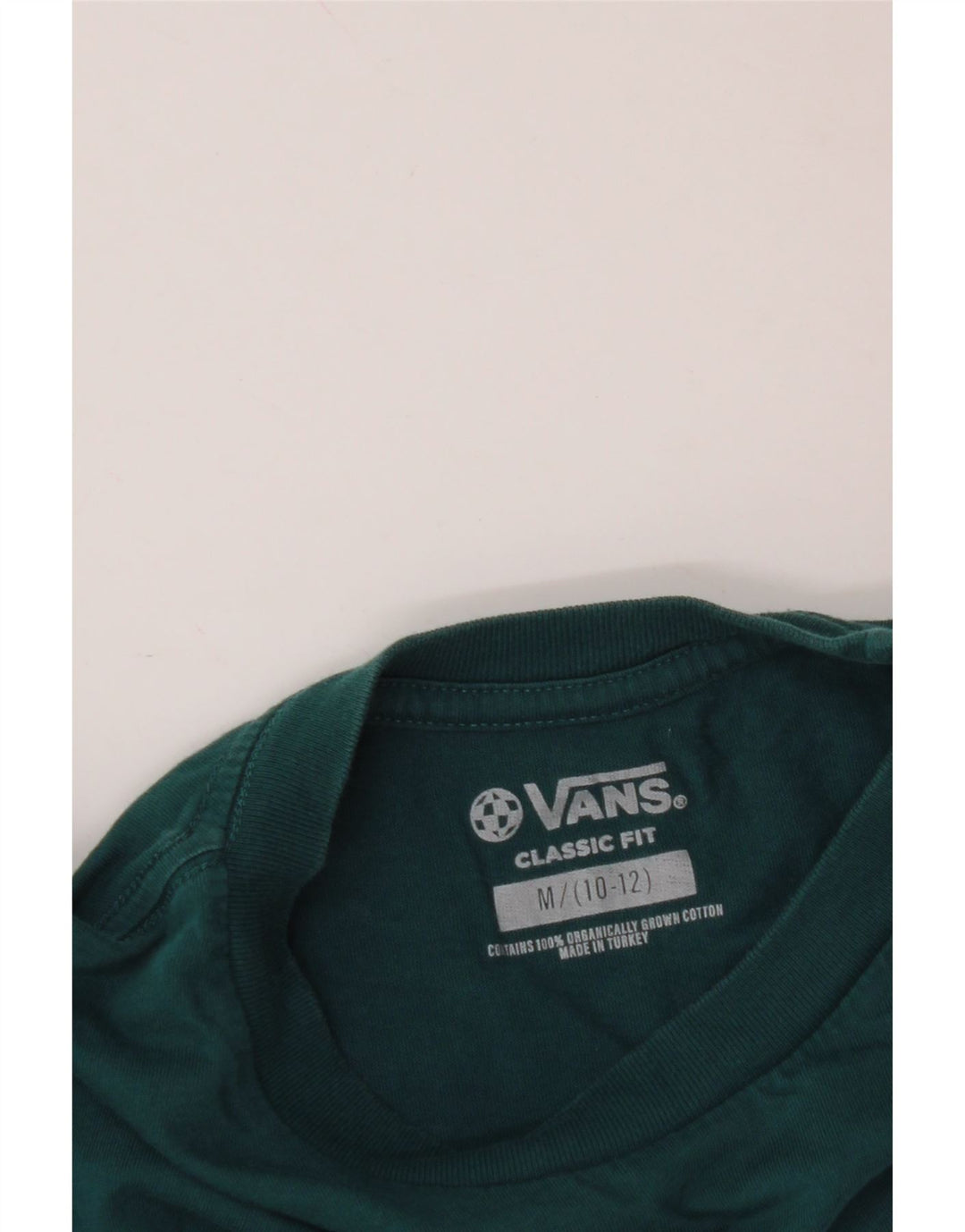 Chłopięcy T-shirt VANS o klasycznym kroju z grafiką, 10-11 lat, średni niebieski