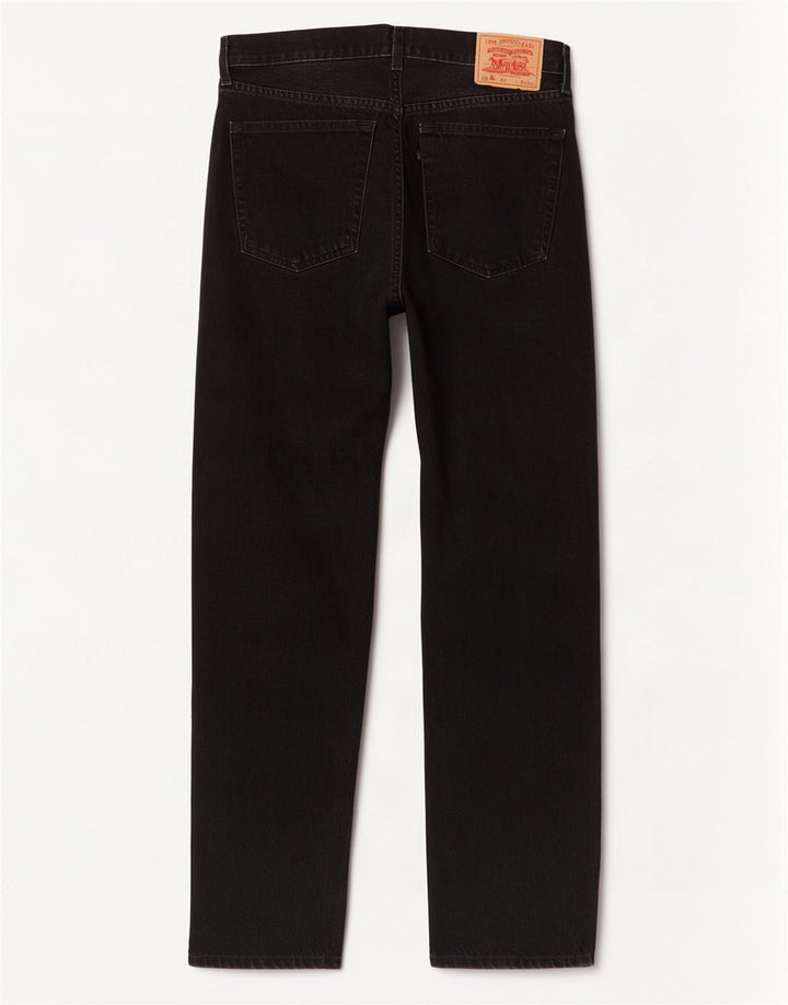Męskie jeansy Levi's 521 Tapered W36 L32 Czarna bawełna