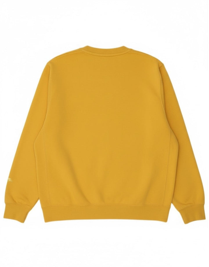 Męska bluza dresowa Nike, mała, żółta, bawełniana