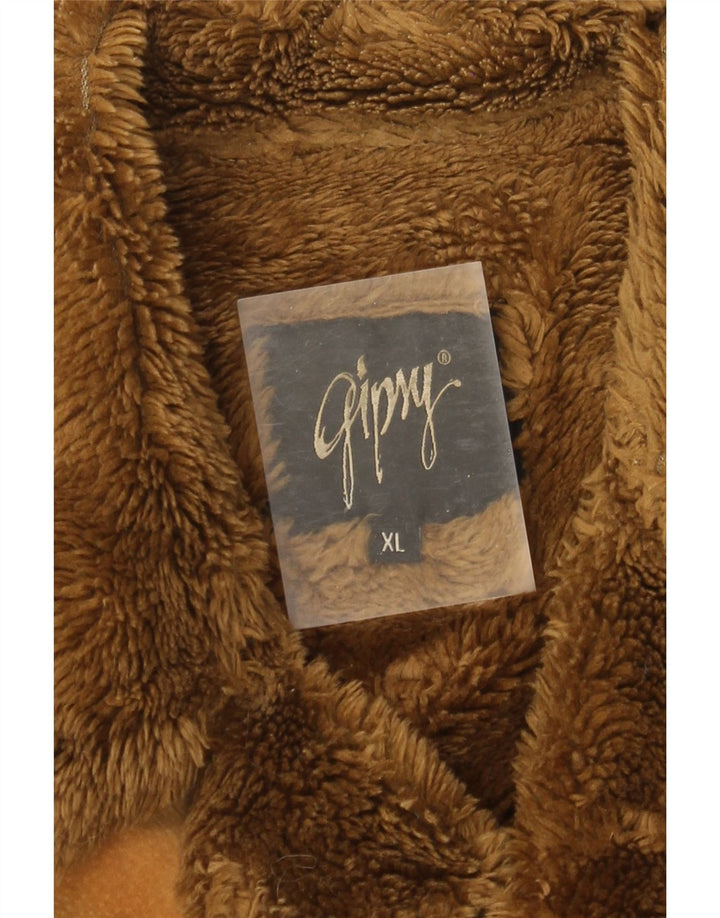 Męska kurtka Shearling Gipsy UK 42 XL brązowa