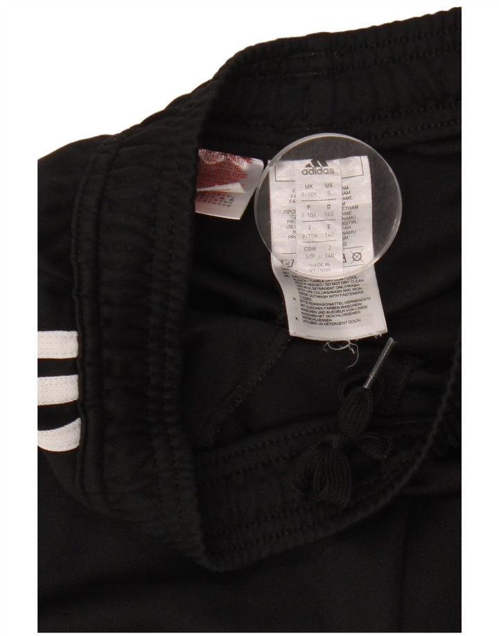 Chłopięce spodnie dresowe Adidas Aeroready 9-10 lat, czarny poliester