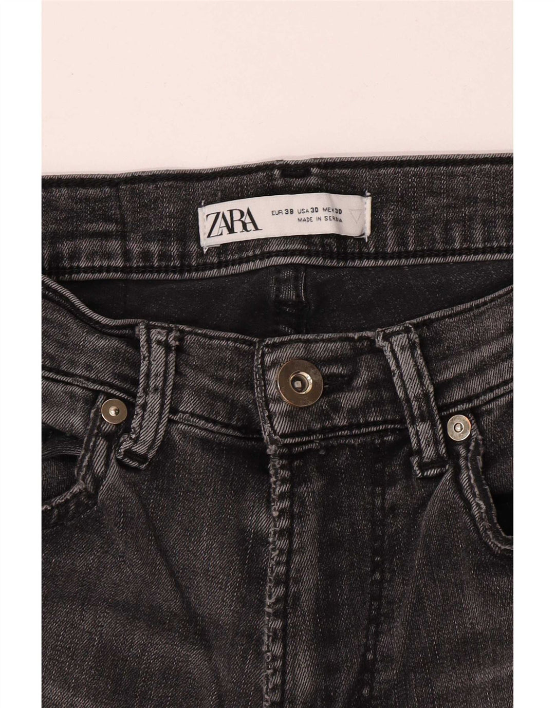 Męskie jeansy Skinny Zara EU 38 Small W30 L29 Szare