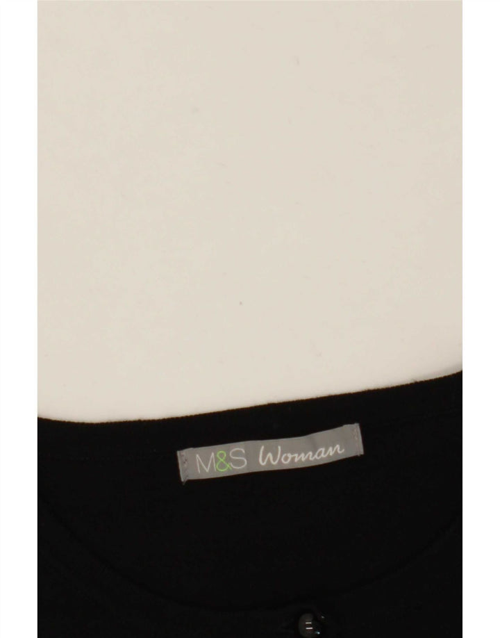 Sweter damski Marks & Spencer UK 12, średni czarny