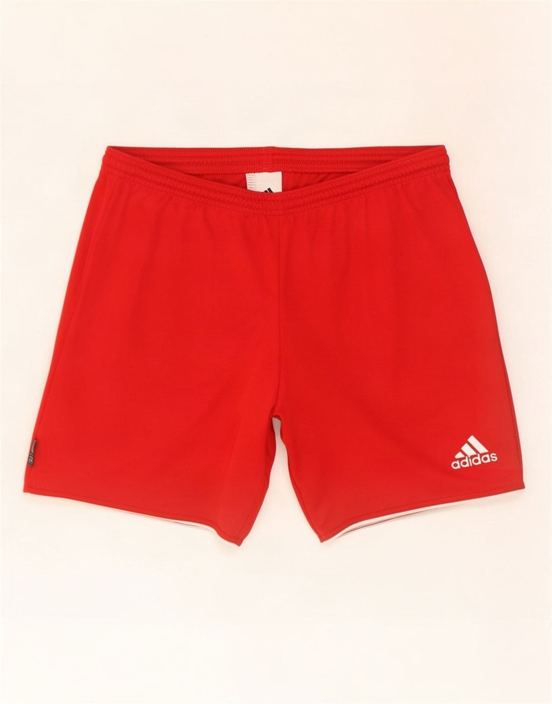 Męskie spodenki sportowe Adidas, małe, czerwone, poliestrowe