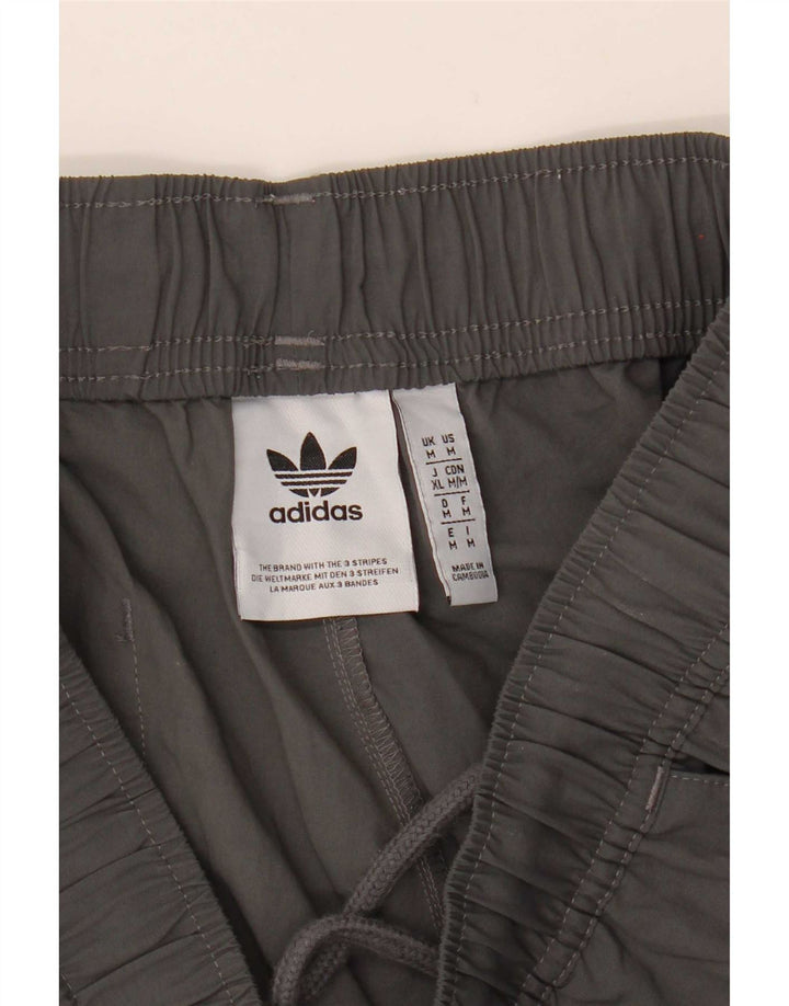 Męskie spodnie dresowe Adidas Cargo Joggers Średni szary poliamid