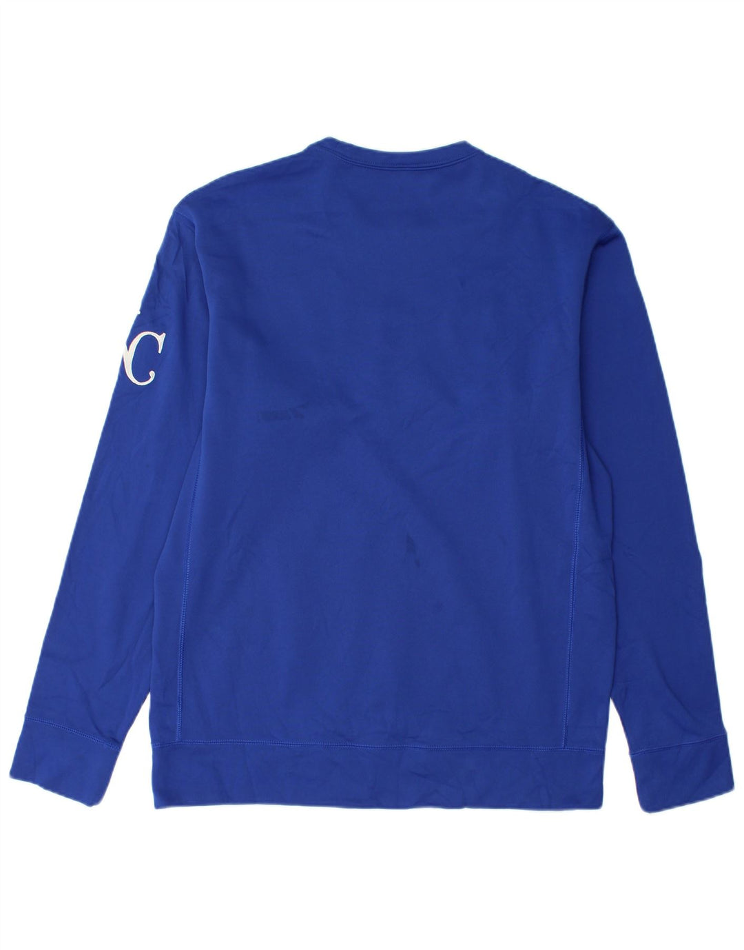 Męski sweter Nike Therma-Fit Graphic, średni niebieski, poliester