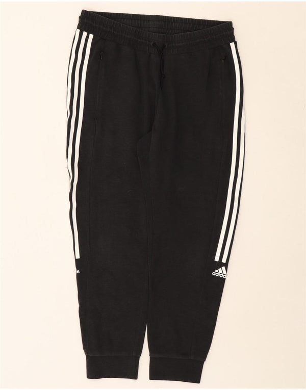 Damskie spodnie dresowe ADIDAS Aeroready Joggers UK 12/14 Średnia czerń