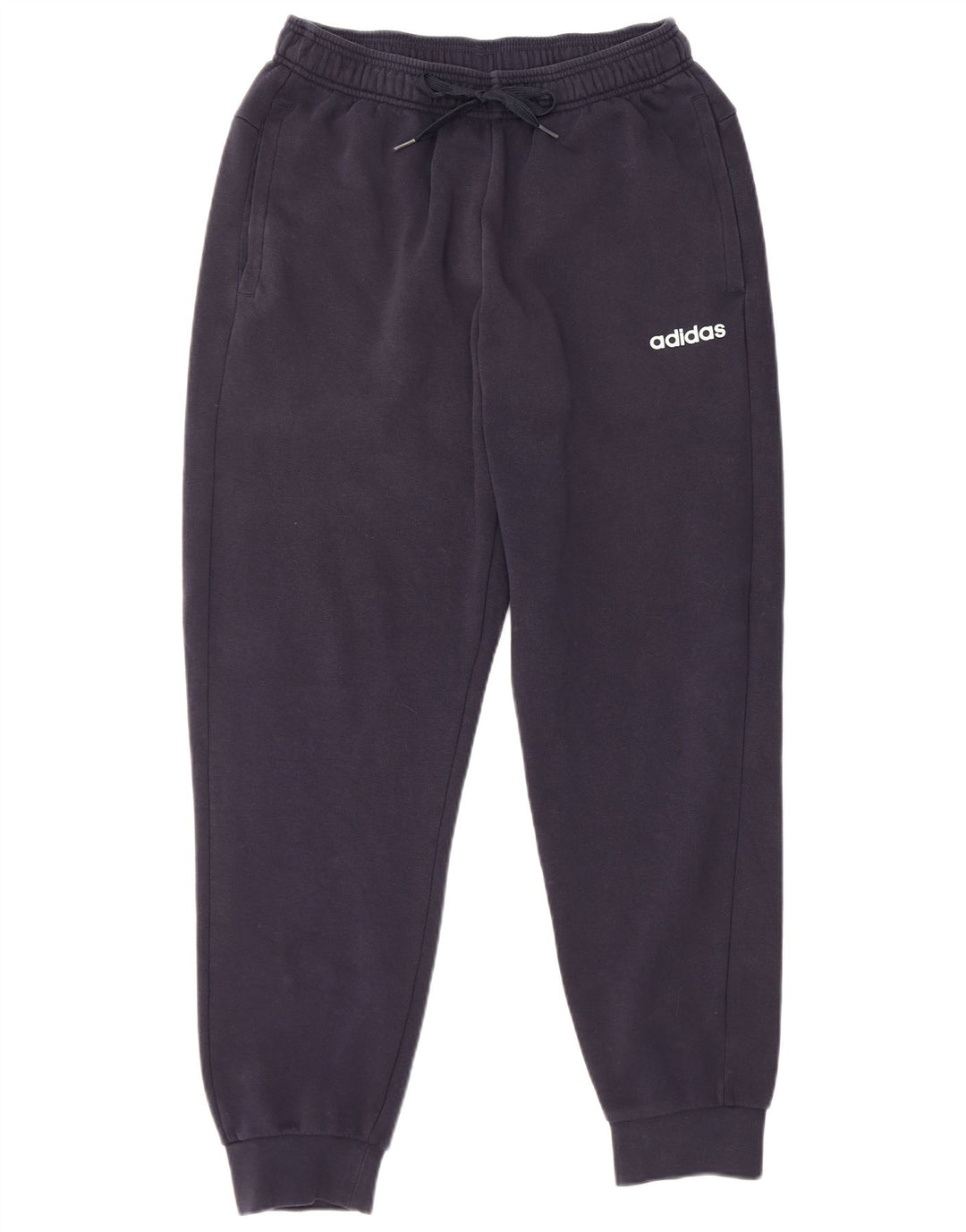 Adidas Męskie Spodnie Dresowe Joggery Średnie Granatowe Bawełniane