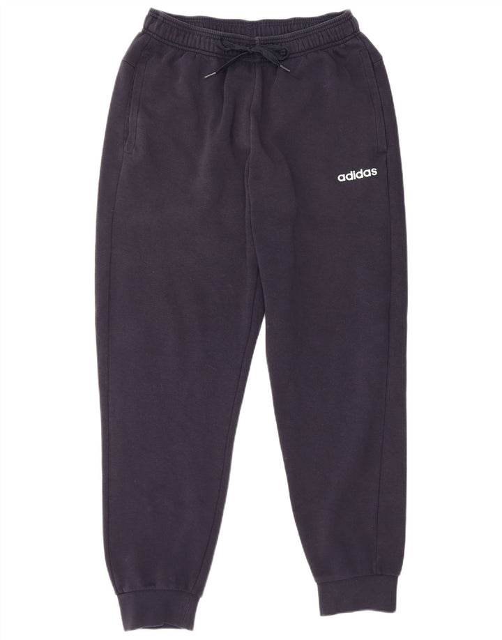 Adidas Męskie Spodnie Dresowe Joggery Średnie Granatowe Bawełniane